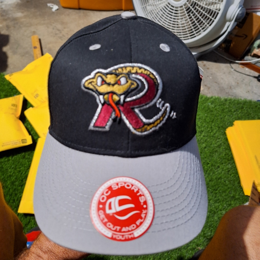OS Wisconsin  Rattlers Minor League Baseball Team Embroided Adjustable Cap Youth